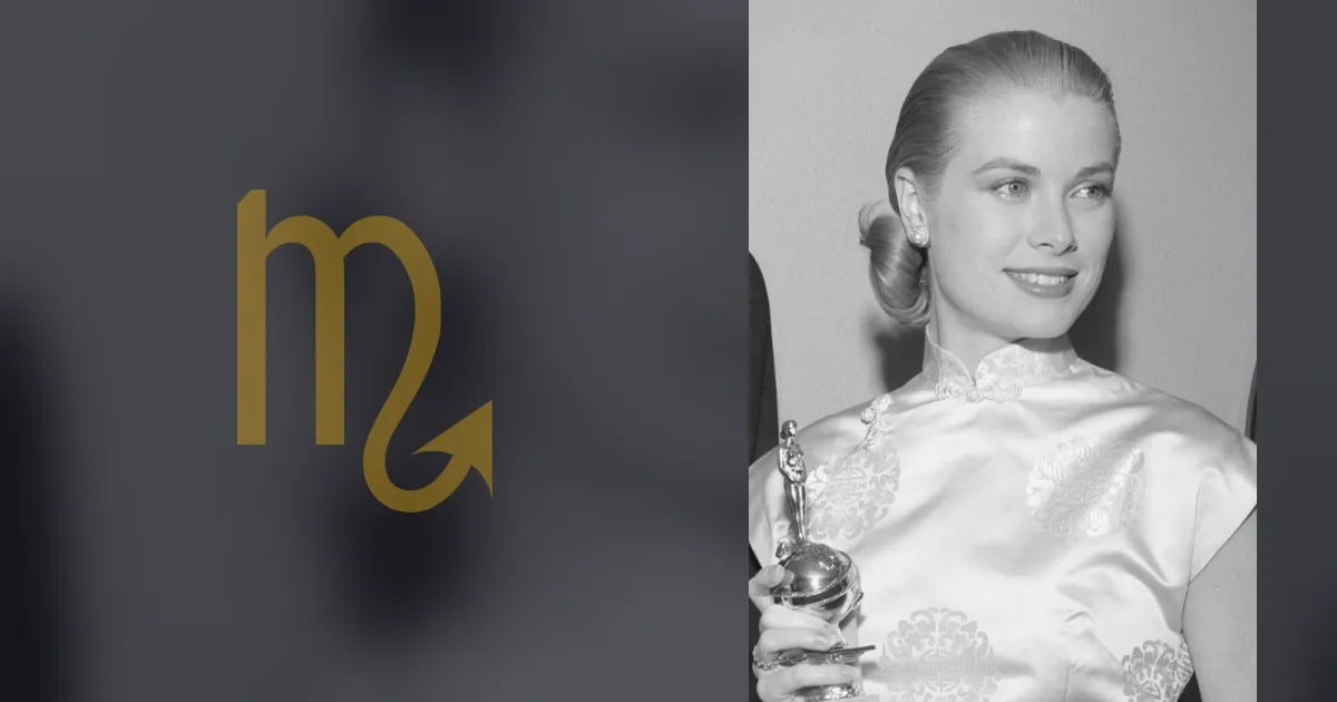 Grace Kelly's natal chart: composure and depth that draw people in without noise