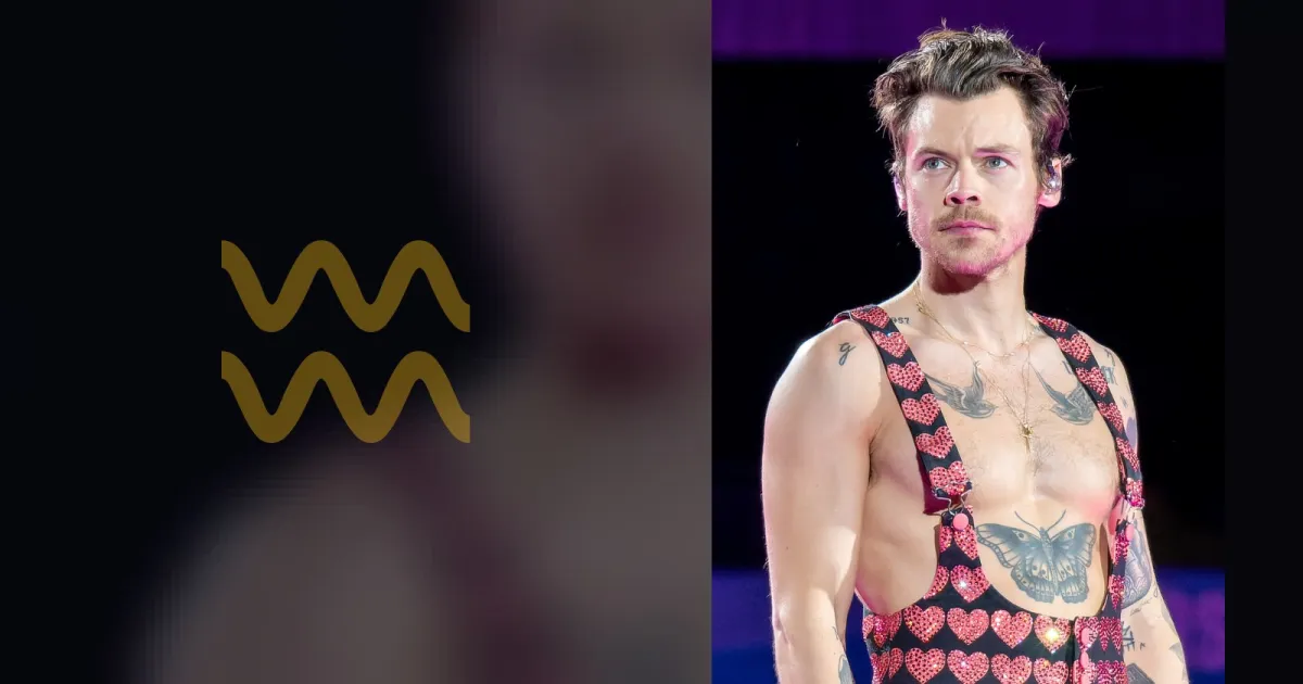 Harry Styles's natal chart: an independent pull toward whatever hasn't been tried yet