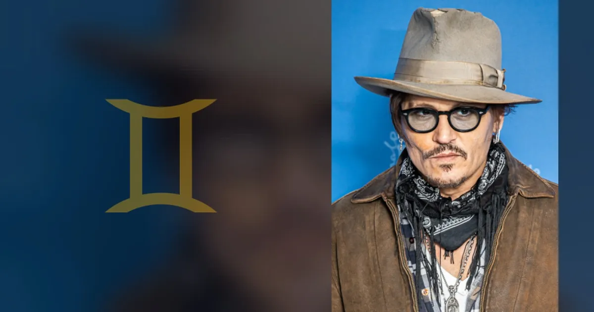 Johnny Depp's natal chart: exacting precision with a rebel's dislike of fixed patterns