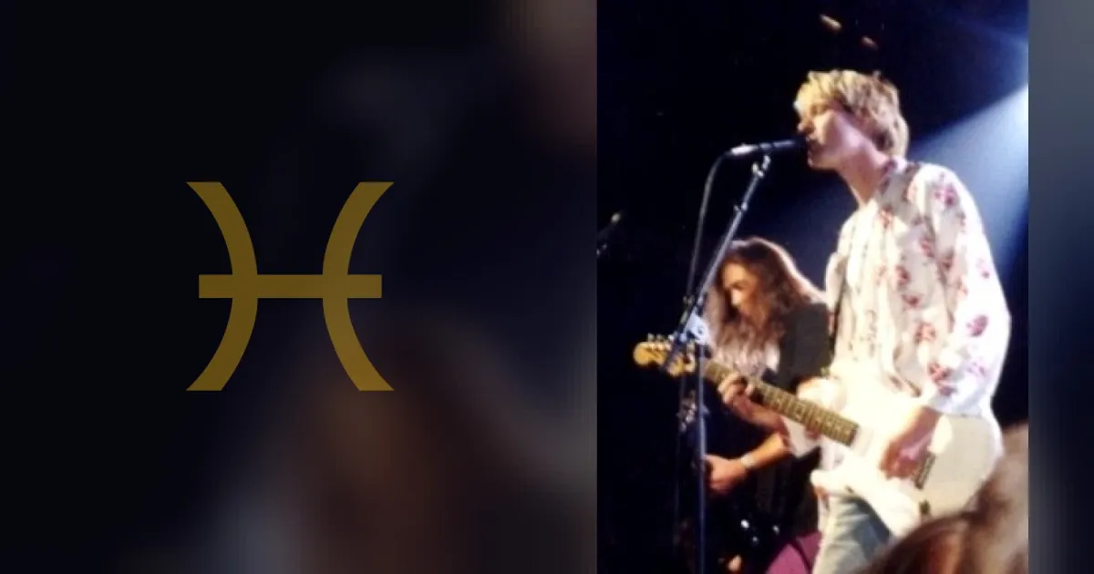 Kurt Cobain's natal chart: deeply empathetic, part of the group yet standing apart from it