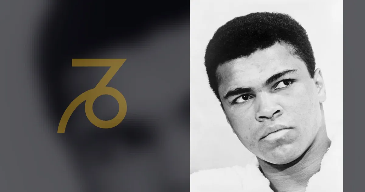 Muhammad Ali's natal chart: bold, unconventional thinking backed by patient persistence