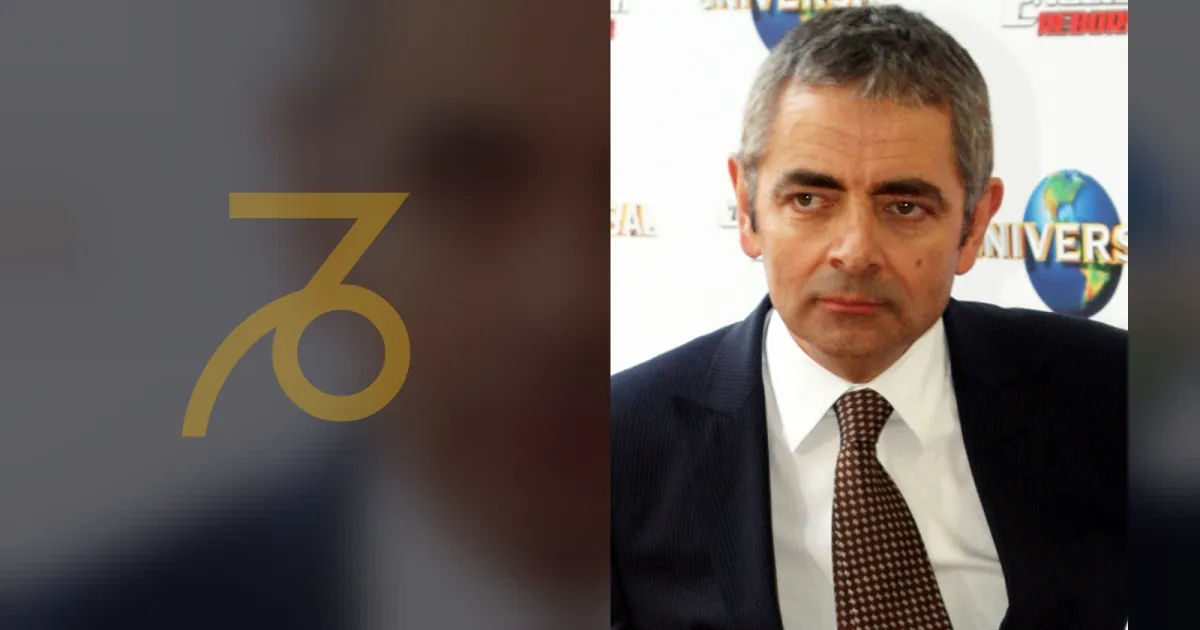 Rowan Atkinson's natal chart: risk-taking luck that turns a mess into a win