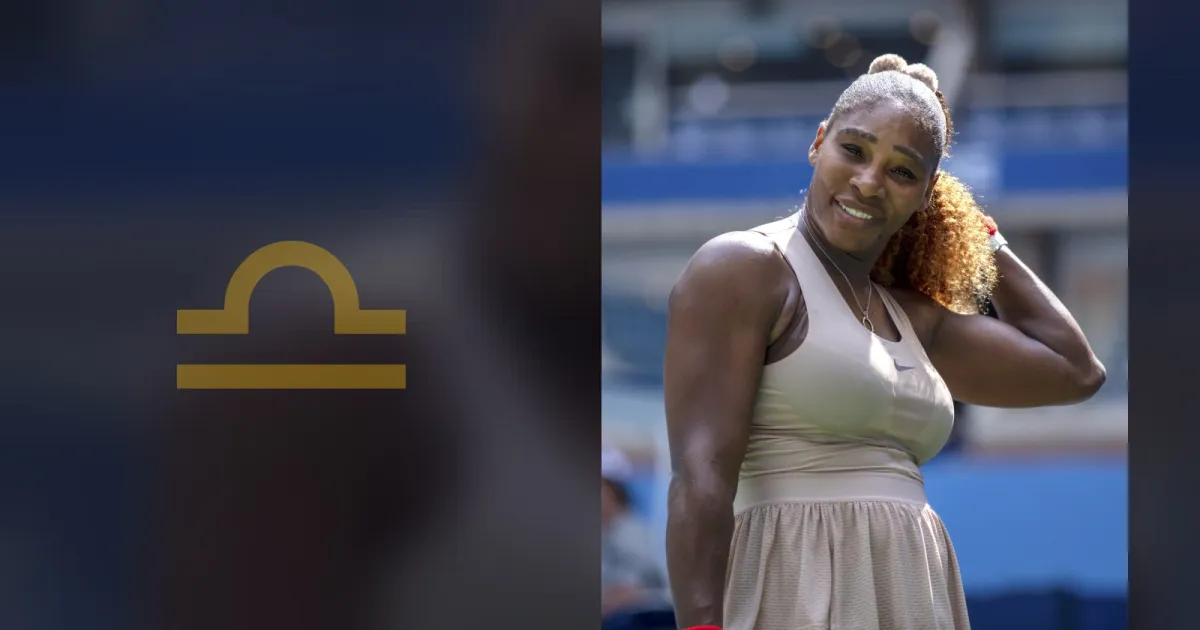 Serena Williams's natal chart: built on the daily habits that hold a life together