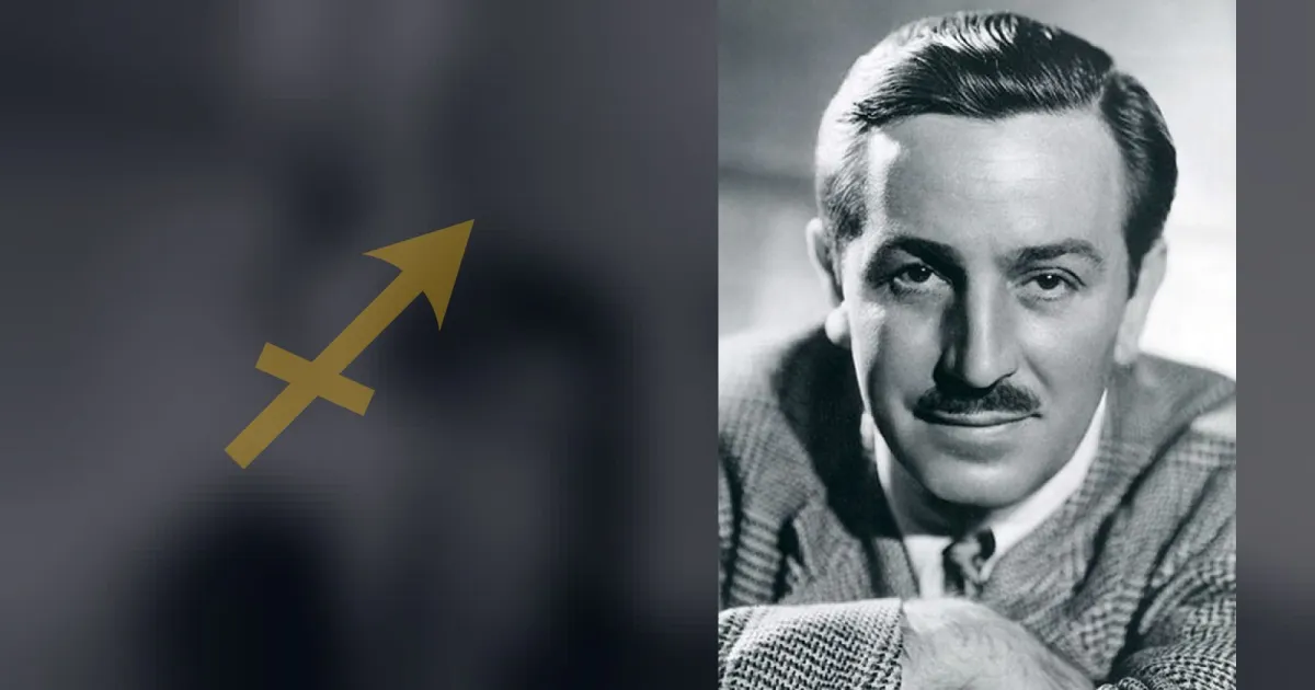 Walt Disney's natal chart: a drive to build something permanent with his own hands